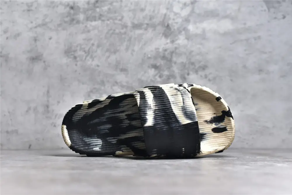 AD Originals Adilette 22 Slide Sandals Black White MoistureWicking 472 