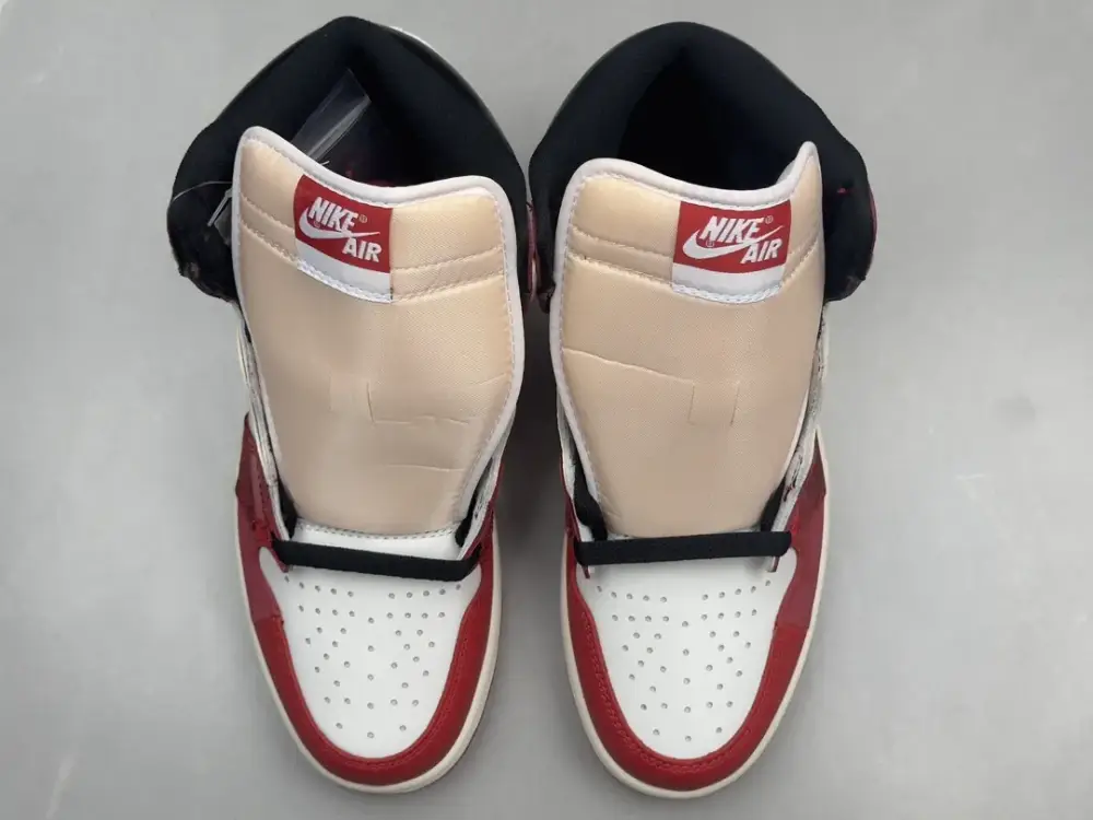 AJ1 270 High-Top Pure Red Black Spider Sneakers – Best Nikes in Size 36- Tailored 1287 