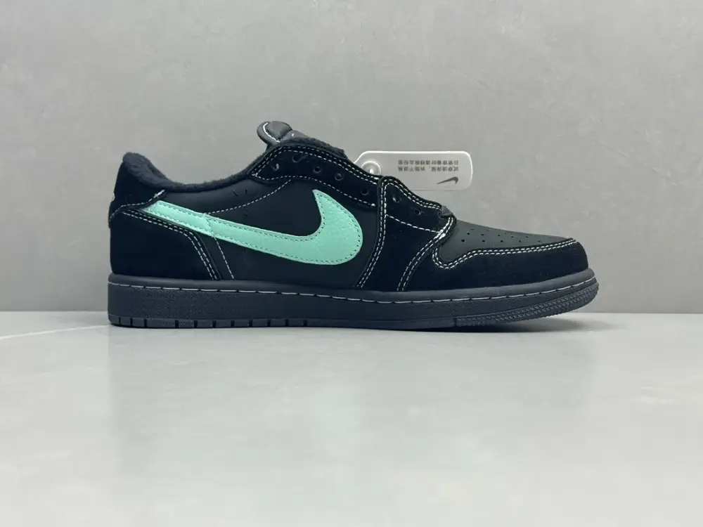 AJ1 Low Tiffany x Travis Scott Black Mint Green – Top Quality Best Sneakers – Sizes 36-47 (Including Half Sizes Elegant 1250  CDDB478