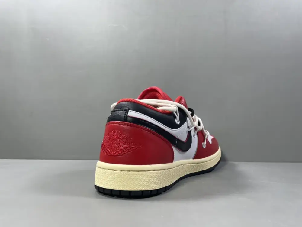 AJ1 x 260 Collaboration Low-Top Sneakers – Red White – Corporate Edition with and Nike Style FreshLook 1255 