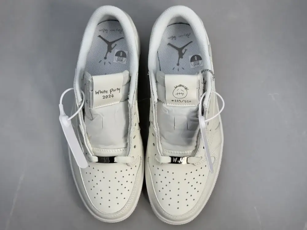 Classic AJ1 x Reverse Dunk Low Top Sneakers – Pure White, Top , Best Sneakers, Version, Sizes 36-47 (Including Half Sizes 1341 