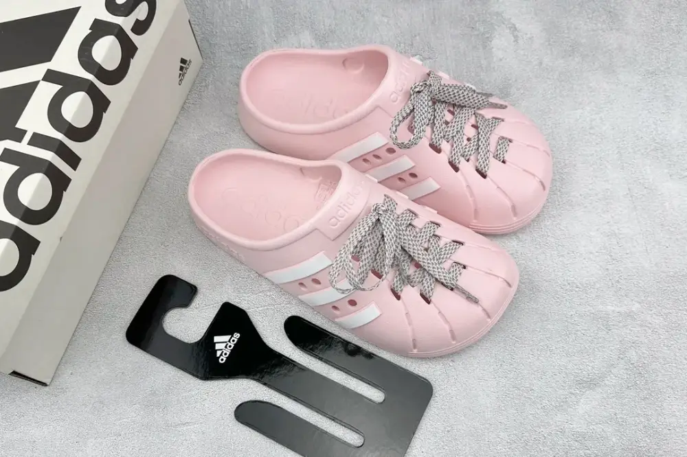 Adidas Adilette Clogs Pink Style – Premium Lightweight 455 