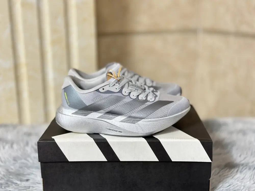 NewStyle Adidas Adizero Evo SL Grey Running – Adidas Edition 482  BACE50