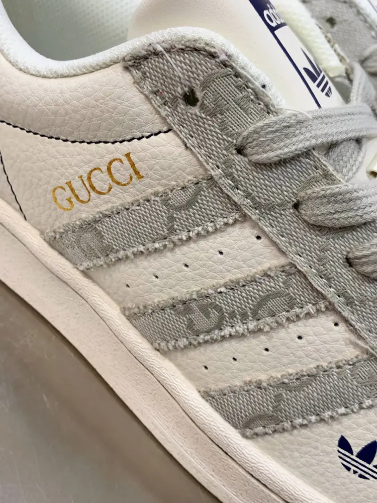 Adidas Gazelle Indoor Gucci White Gray Low – Functional 508 