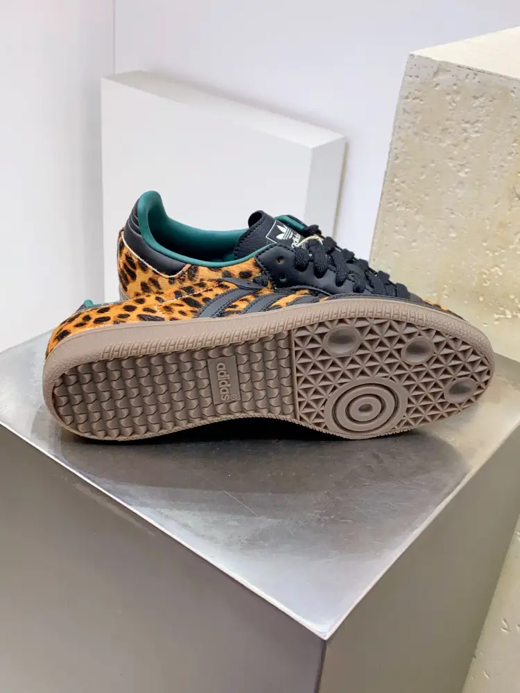 Adidas Originals Gazelle Indoor Leopard Black Green – Effortless 502  CAE567