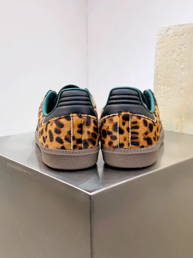 Adidas Originals Gazelle Indoor Leopard Black Green – Effortless 502 