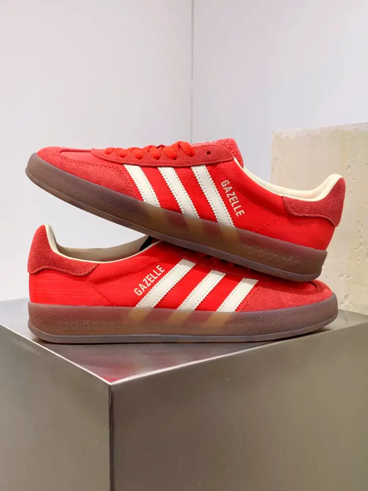 Adidas Originals Gazelle Indoor Red Sneakers – Adidas Comfortable 495  CEC255