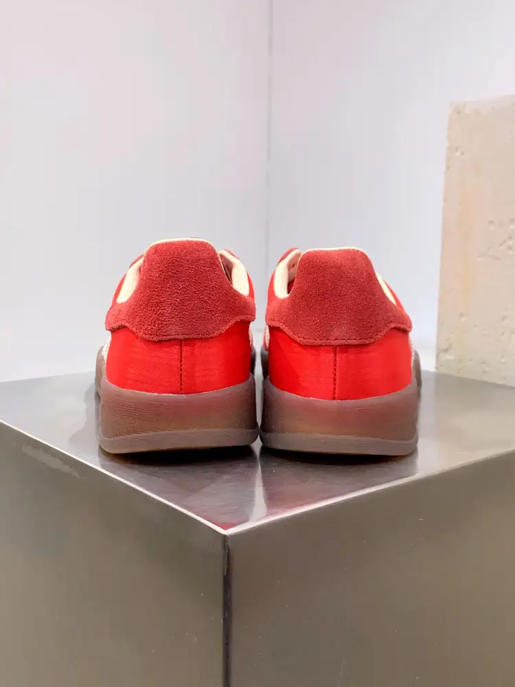 Adidas Originals Gazelle Indoor Red Sneakers – Adidas Comfortable 495 