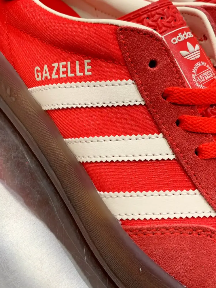 Adidas Originals Gazelle Indoor Red Sneakers – Adidas Comfortable 495 