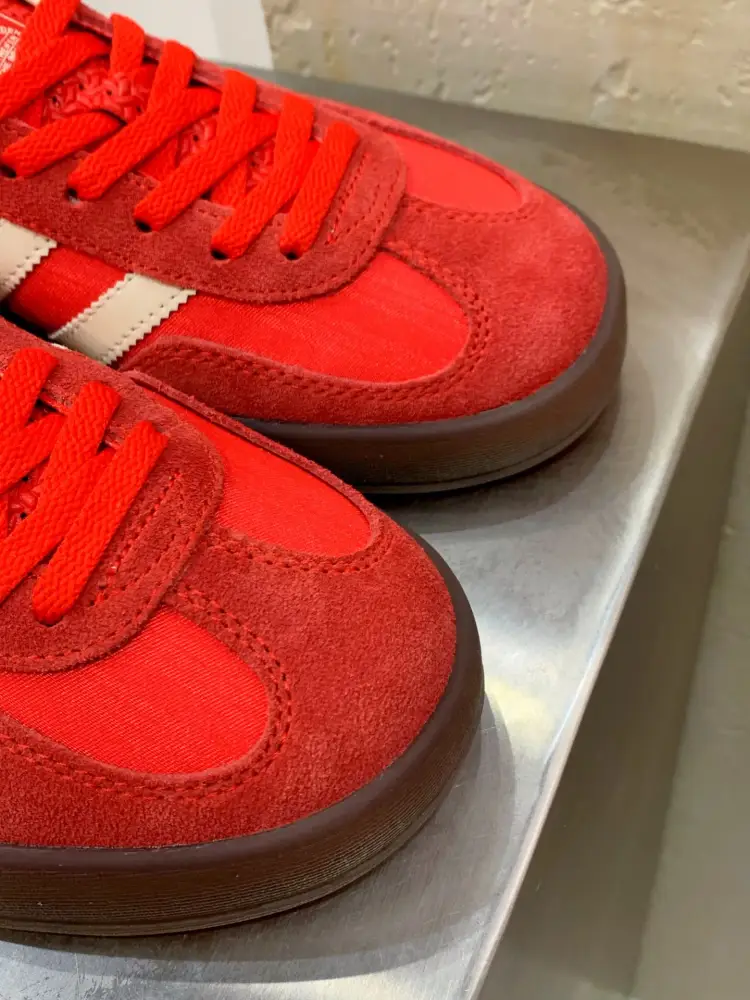 Adidas Originals Gazelle Indoor Red Sneakers – Adidas Comfortable 495 
