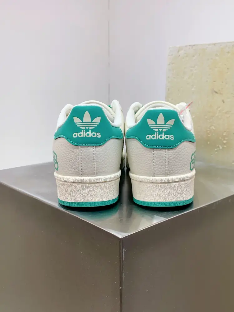 UrbanChic Adidas Originals Superstar Balenciaga White Green 556 