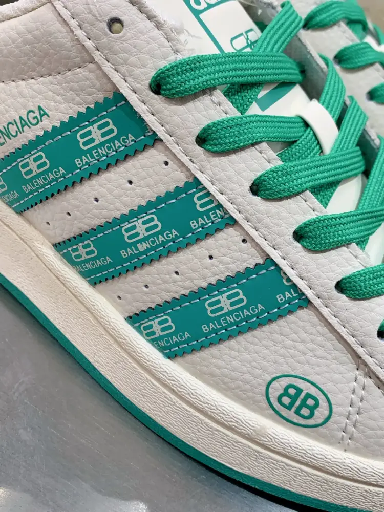 UrbanChic Adidas Originals Superstar Balenciaga White Green 556 