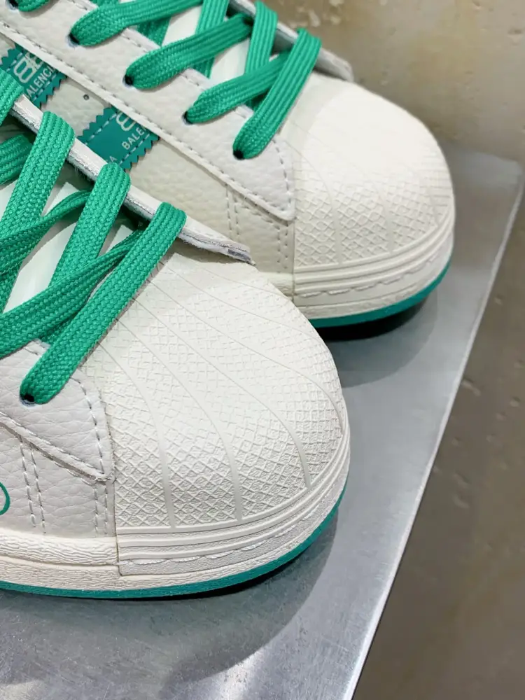 UrbanChic Adidas Originals Superstar Balenciaga White Green 556 