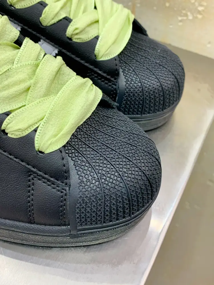 TopPick Adidas Originals Superstar Black Green Low Top 558 