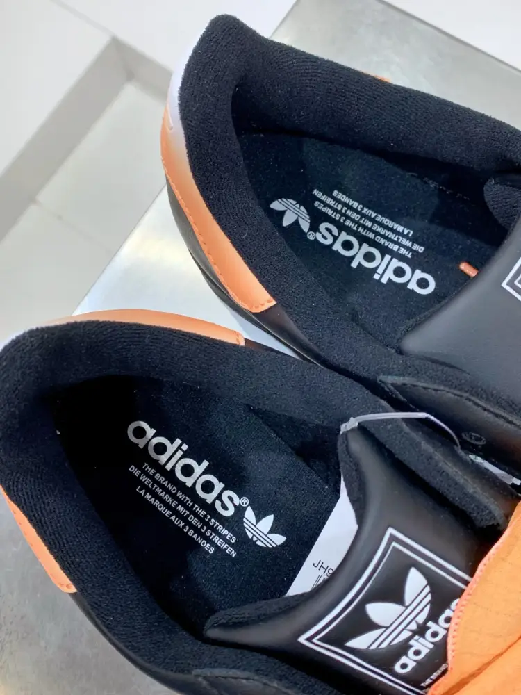 Packable Adidas Originals Superstar Black Orange 562 