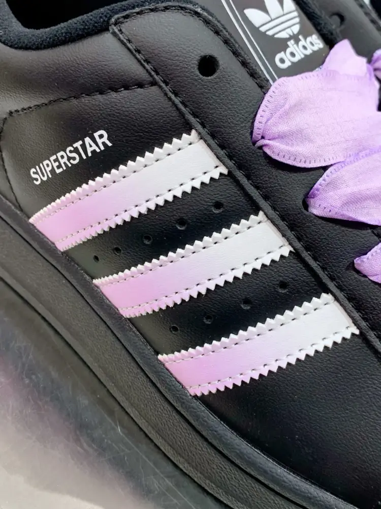Supportive Adidas Originals Superstar Black Purple Low – Adidas 561 