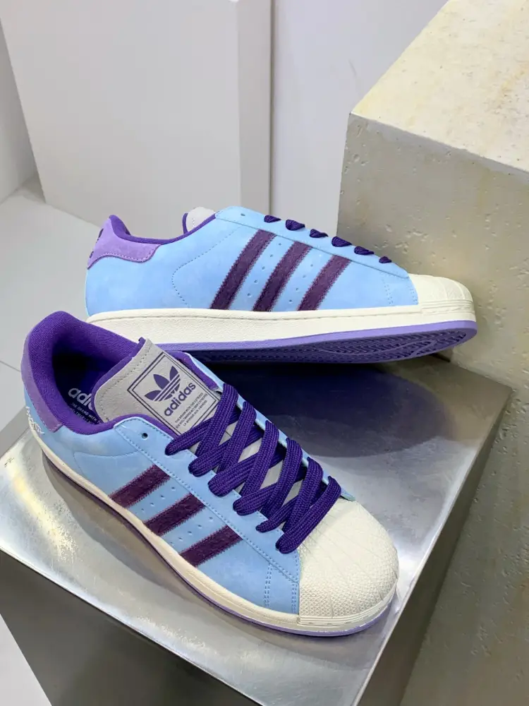 Adidas Originals Superstar Blue Purple – Sneakers Timeless 522  ADD274