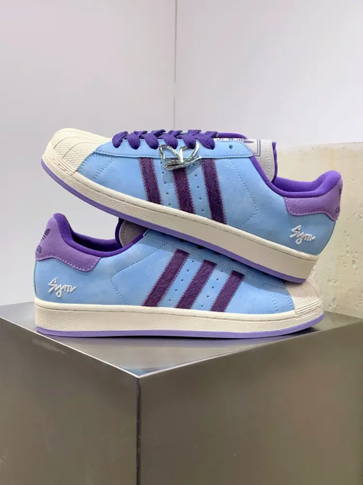 Adidas Originals Superstar Blue Purple – Sneakers Timeless 522 