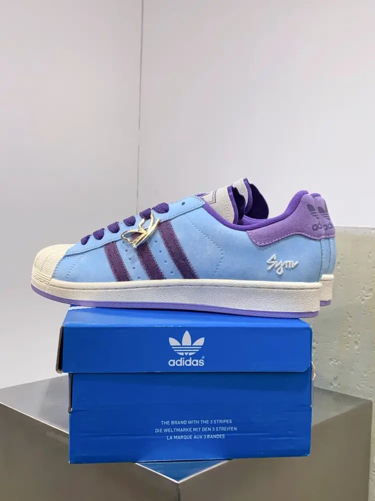 Adidas Originals Superstar Blue Purple – Sneakers Timeless 522 