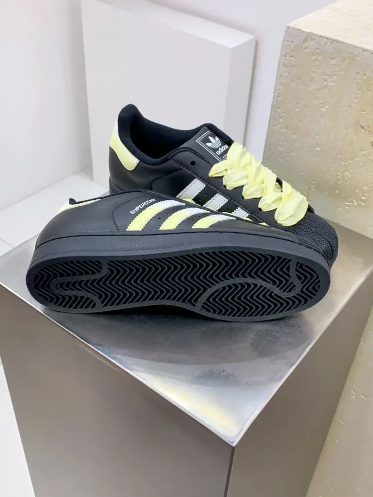 SunProtective Adidas Originals Superstar Core Black Yellow – 560  ACFD439