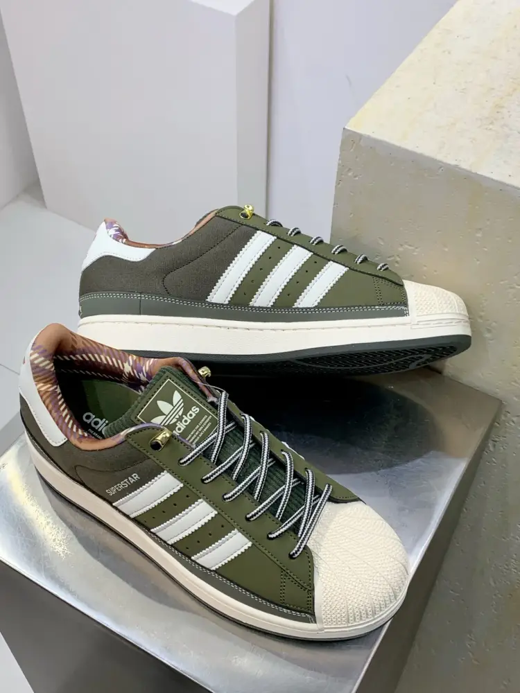Adidas Originals Superstar Green Shell Toe Refined 525  DBA188