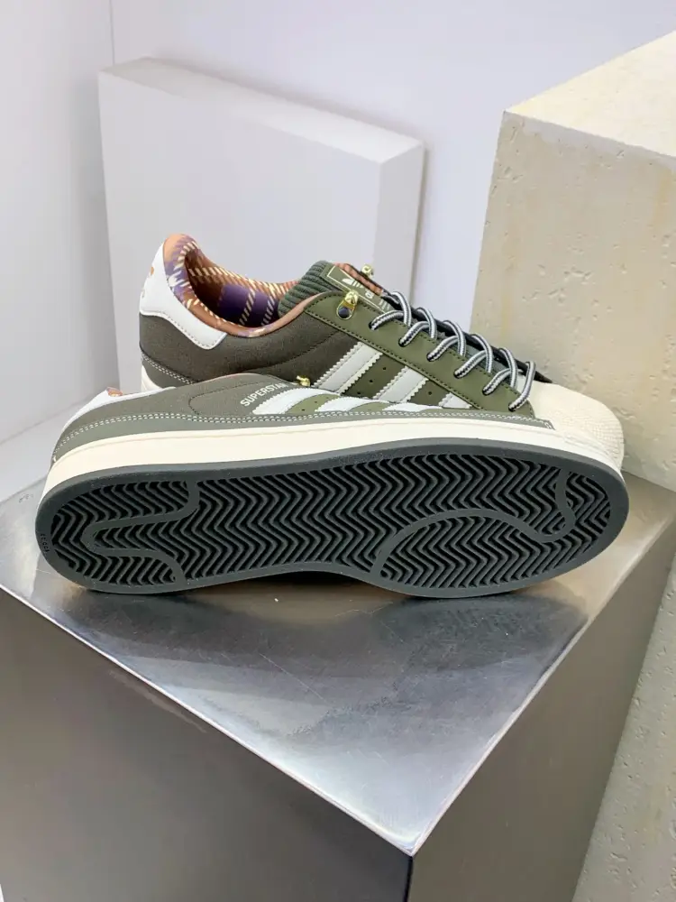 Adidas Originals Superstar Green Shell Toe Refined 525  DBA188