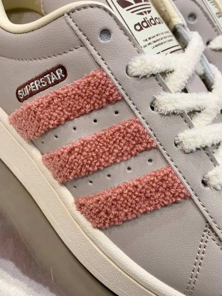 Adidas Originals Superstar Grey Pink Contemporary 539 