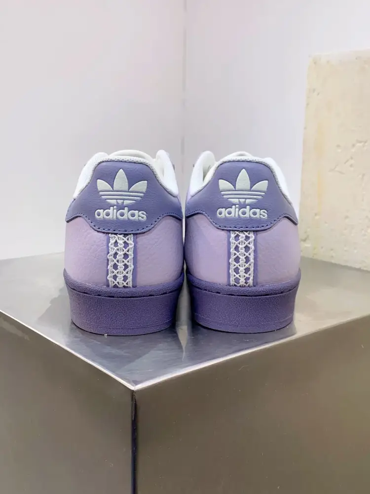 Bold Adidas Originals Superstar II Purple Sneakers – Adidas 524 