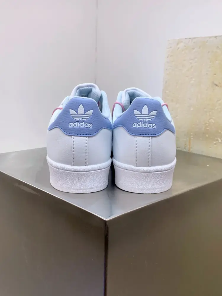 Trendsetting Adidas Originals Superstar II White Blue Low – Adidas 555 