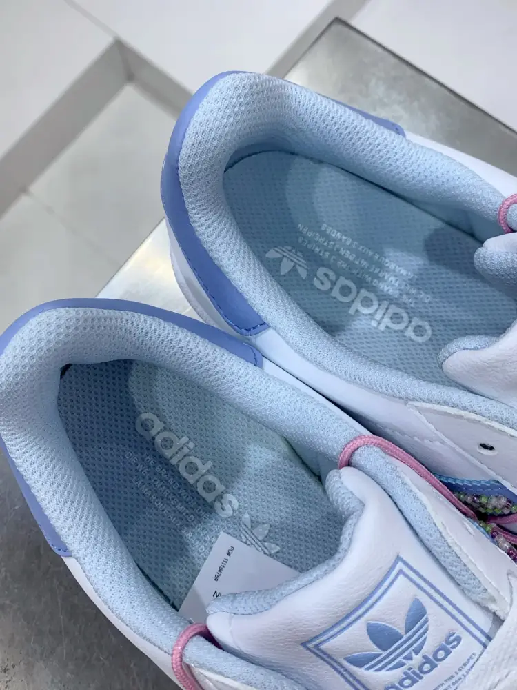 Trendsetting Adidas Originals Superstar II White Blue Low – Adidas 555 