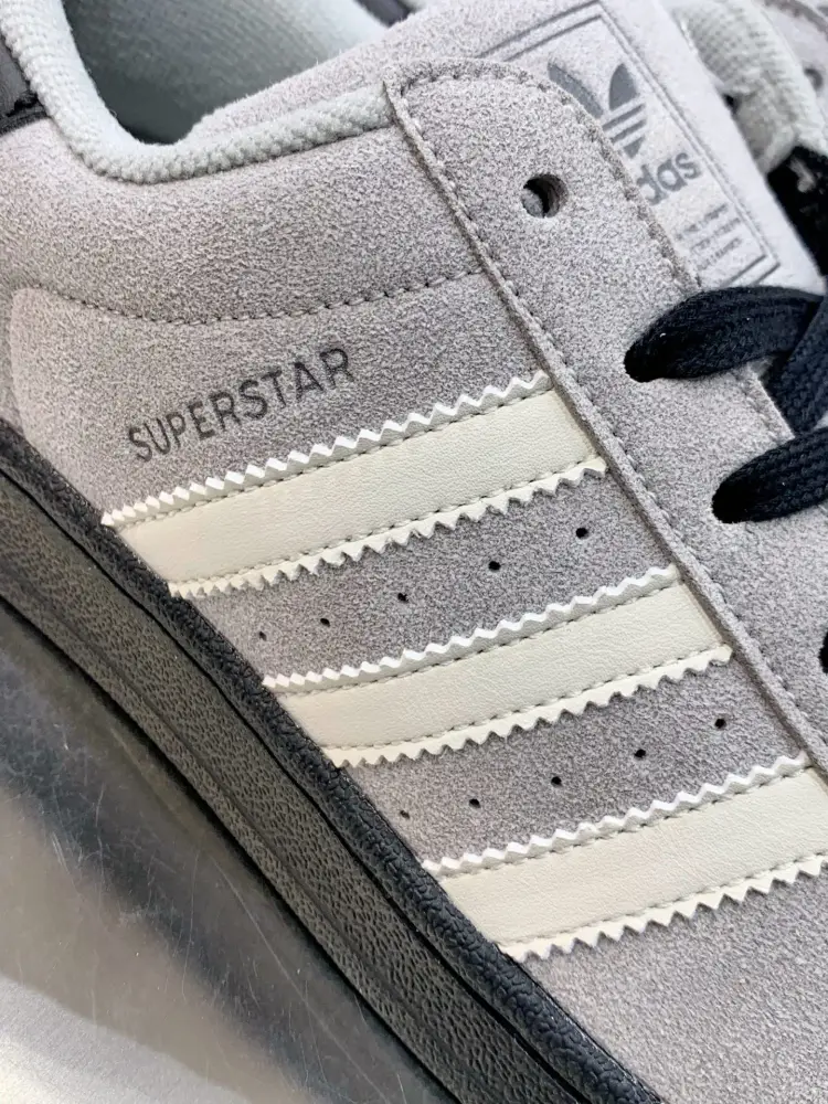 Adidas Originals Superstar JQ3222 Grey Black Low – Adidas Casual 543 