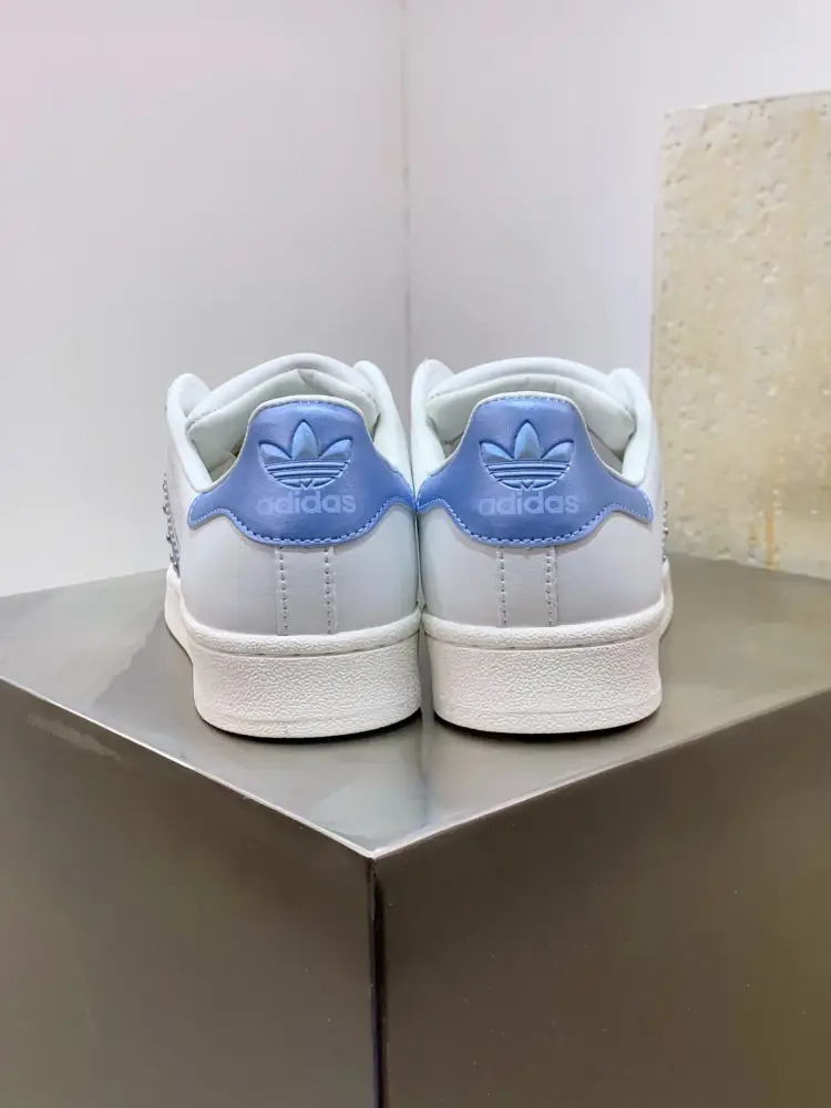 Bold Adidas Originals Superstar JR4505 White Blue – Adidas 553 