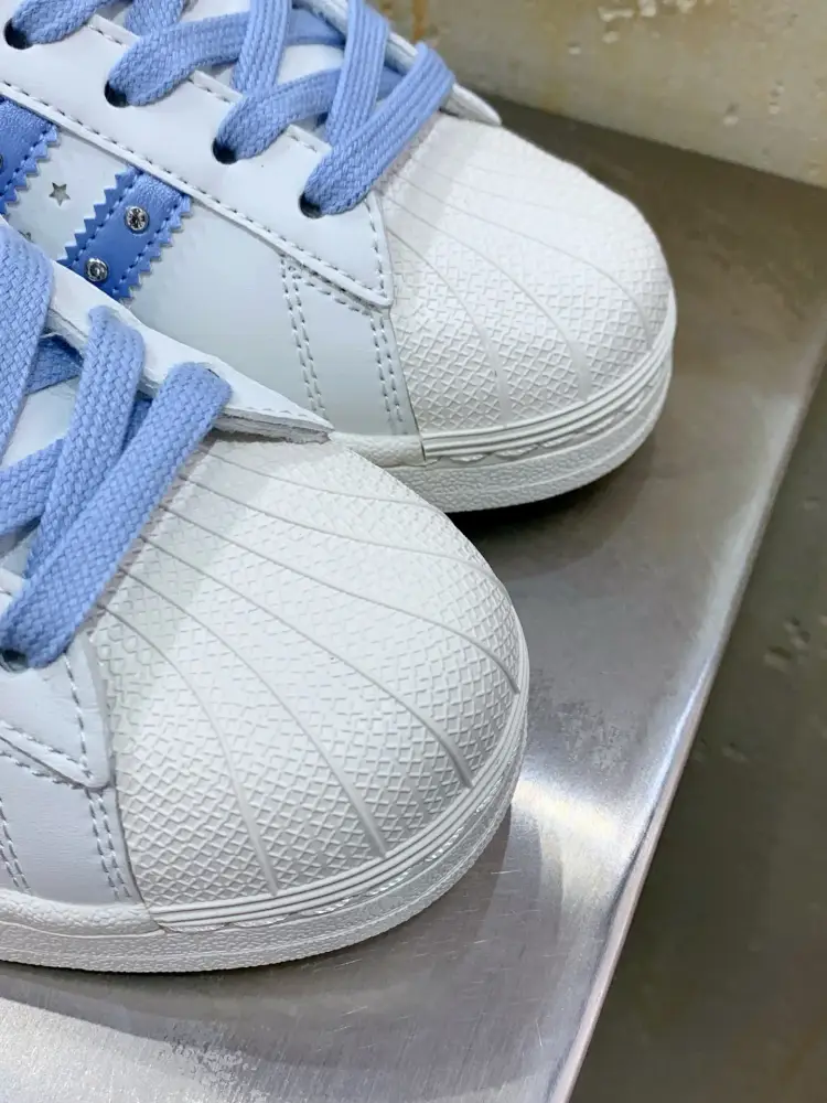 Bold Adidas Originals Superstar JR4505 White Blue – Adidas 553 