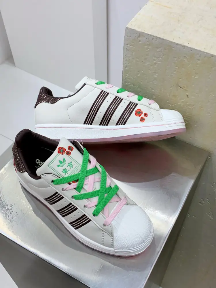 Adidas Originals Superstar JR4505 White Green – Adidas UrbanChic 549  ECA119