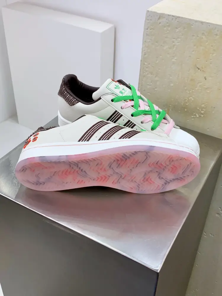 Adidas Originals Superstar JR4505 White Green – Adidas UrbanChic 549  ECA119