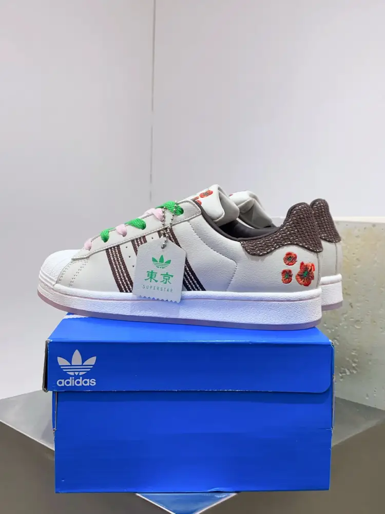 Adidas Originals Superstar JR4505 White Green – Adidas UrbanChic 549 