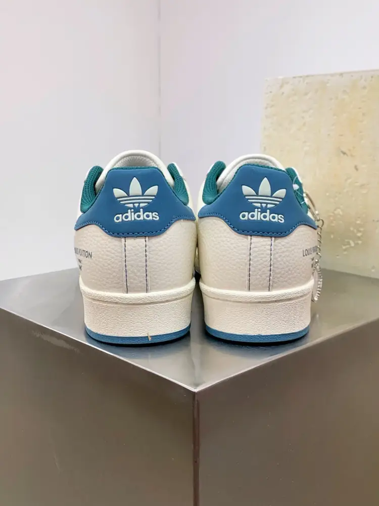 Refined Adidas Originals Superstar Louis Vuitton Blue White 557 