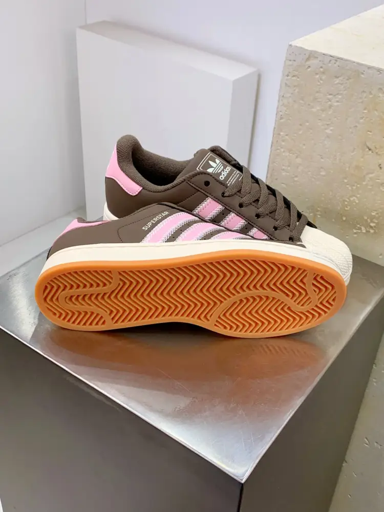 GoAnywhere Adidas Originals Superstar Low Top Sneakers Brown Pink – Adidas 532  EFAE433