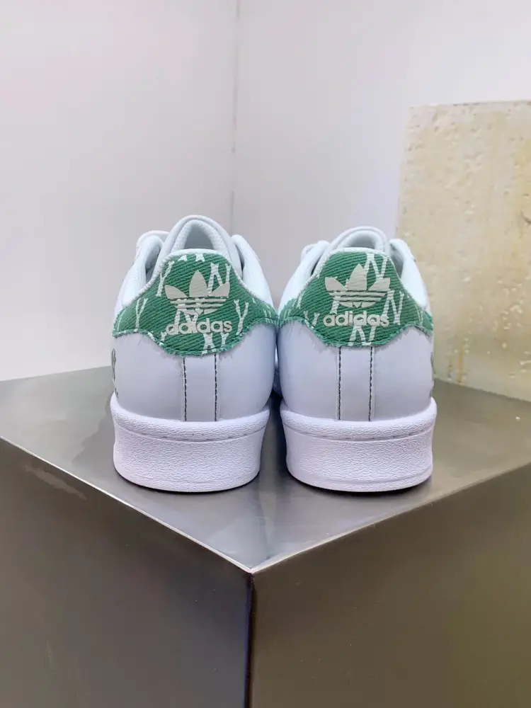 Durable Adidas Originals Superstar MLB White Green – Adidas Edition 551 