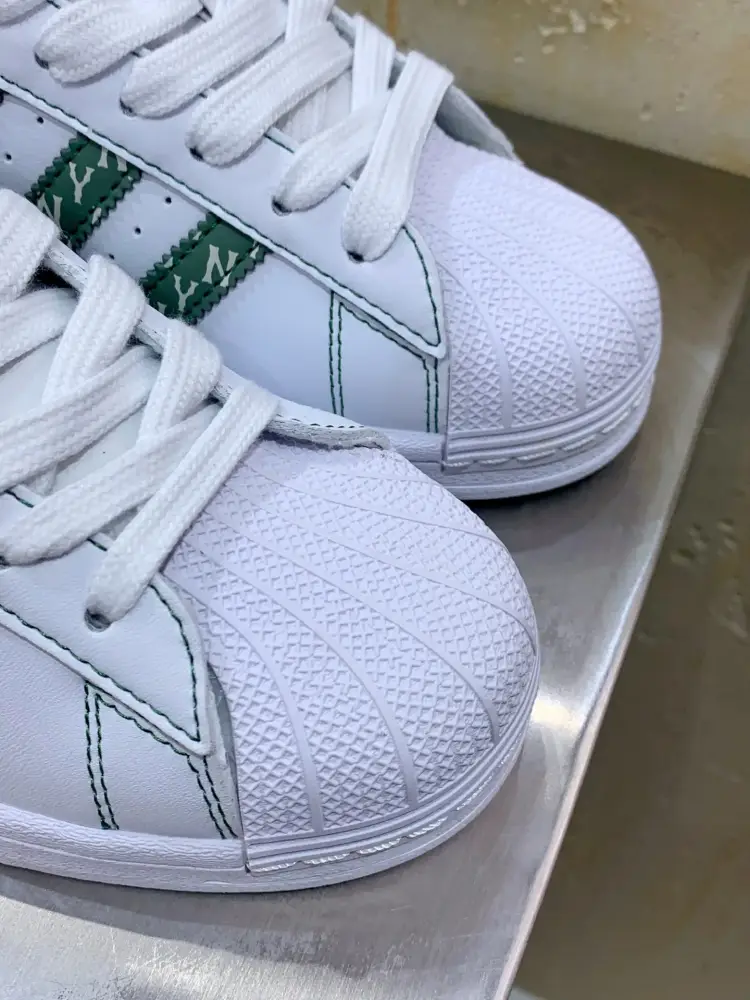 Durable Adidas Originals Superstar MLB White Green – Adidas Edition 551 