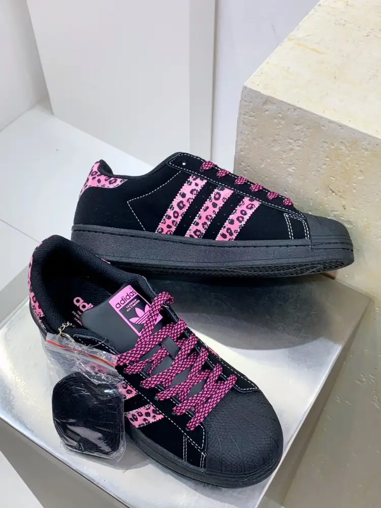 Adidas Originals Superstar Pink Panther Black Pink – Adidas Durable 564  AEB441