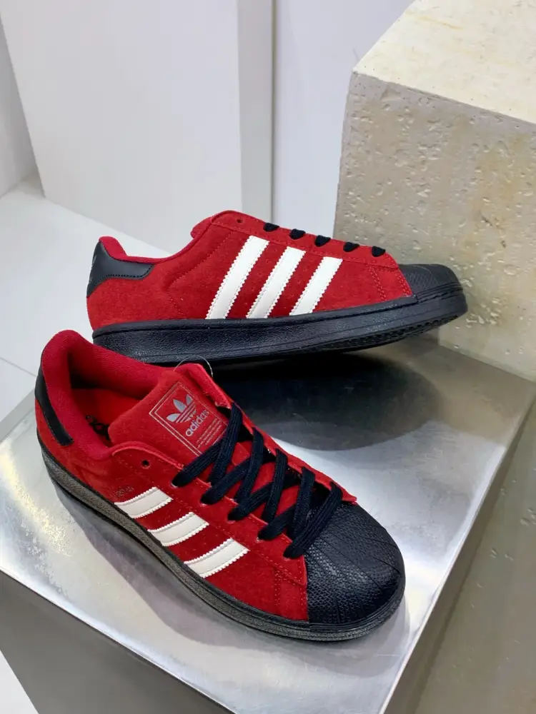Adidas Originals Superstar Red Black – Sneakers Bold 544  EDC242