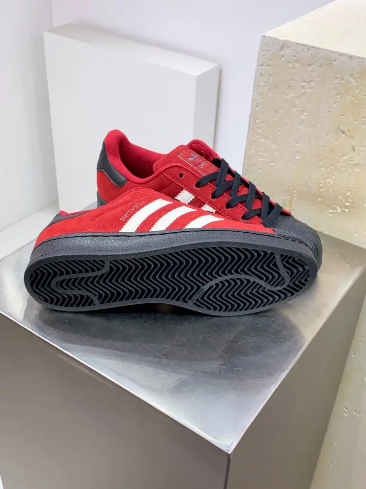 Adidas Originals Superstar Red Black – Sneakers Bold 544  EDC242