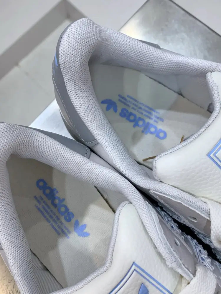 Adidas Originals Superstar Shell Toe White Blue – Adidas UrbanChic 533 