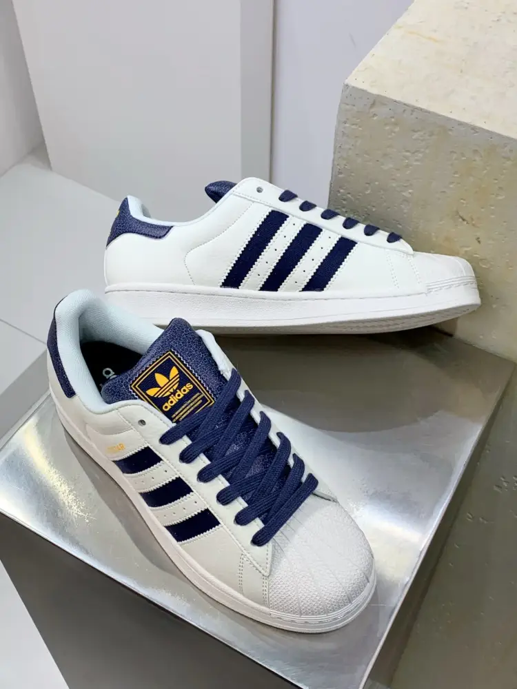Adidas Originals Superstar Shell Toe White Navy – Adidas HighQuality 547  FDF43