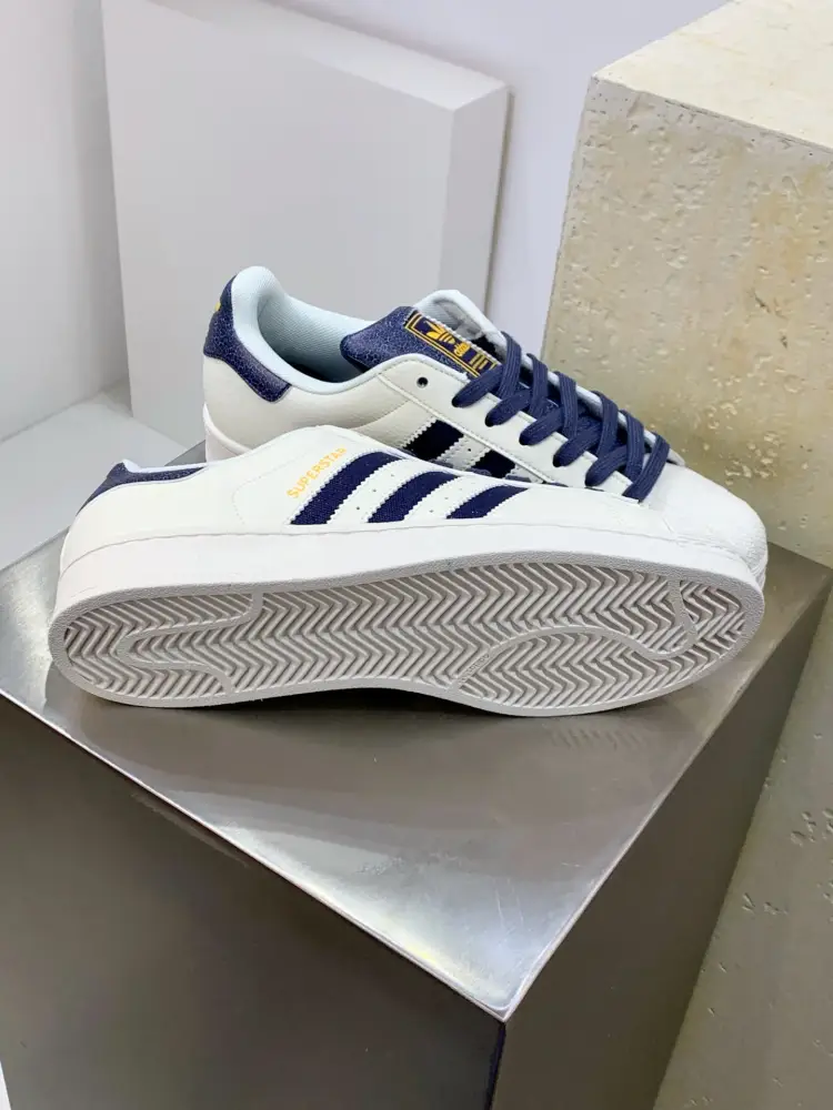 Adidas Originals Superstar Shell Toe White Navy – Adidas HighQuality 547  FDF43
