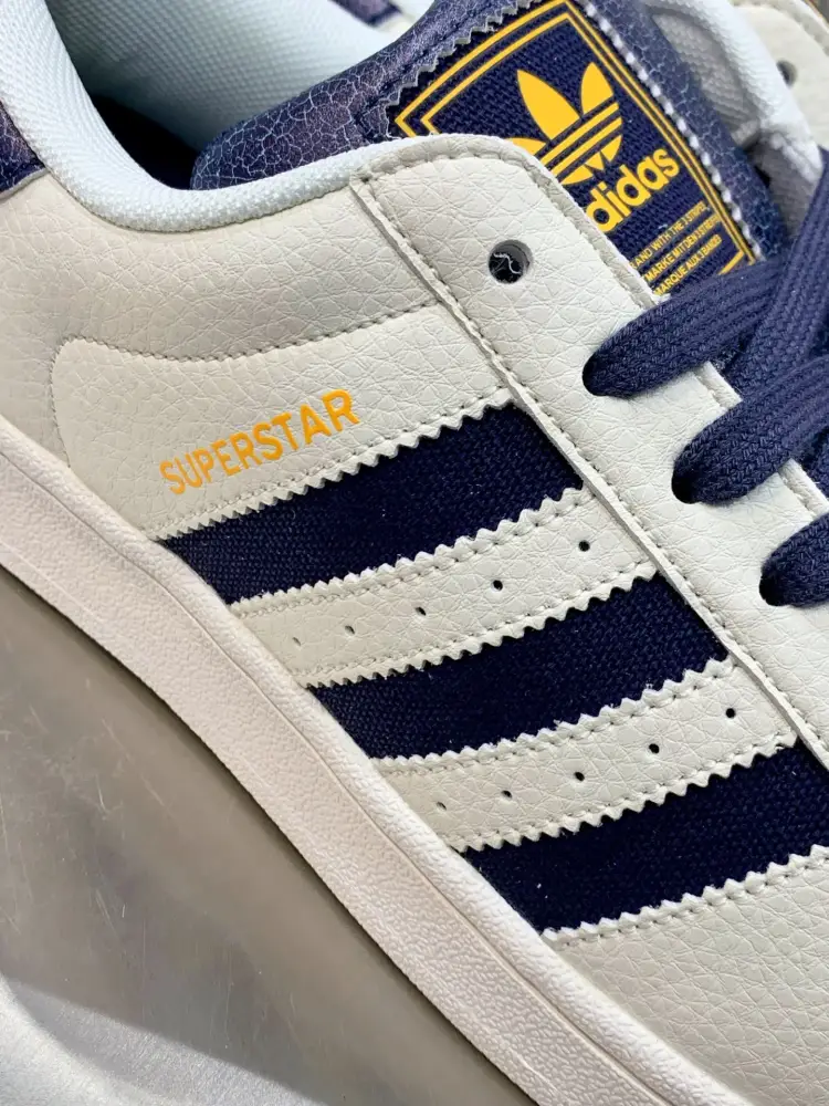 Adidas Originals Superstar Shell Toe White Navy – Adidas HighQuality 547 