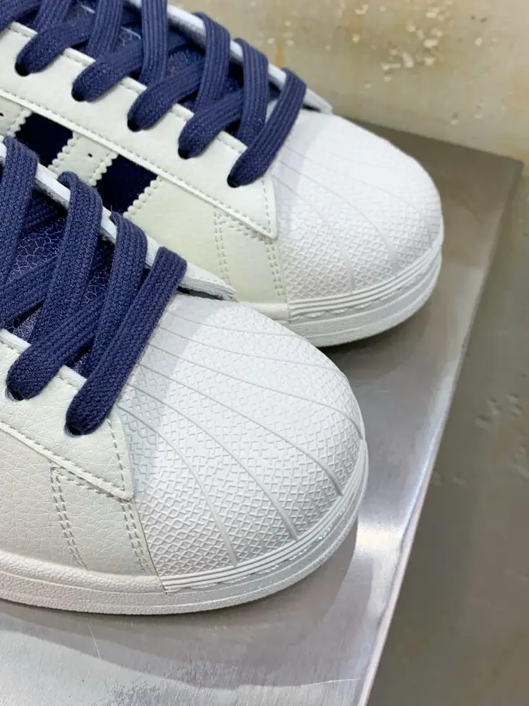 Adidas Originals Superstar Shell Toe White Navy – Adidas HighQuality 547 
