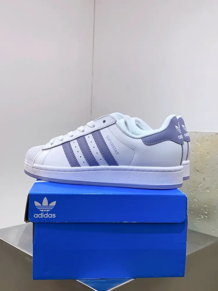 Elegant Adidas Originals Superstar White Purple – 537 