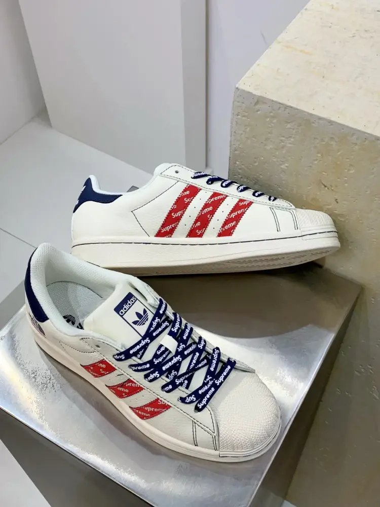 EasyCare Adidas Originals Superstar White Red Blue 535 